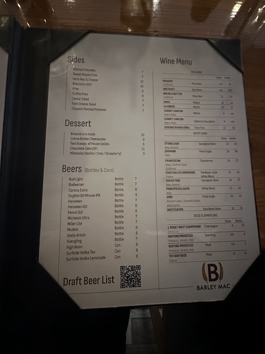 Barley Mac Menu - Image 6